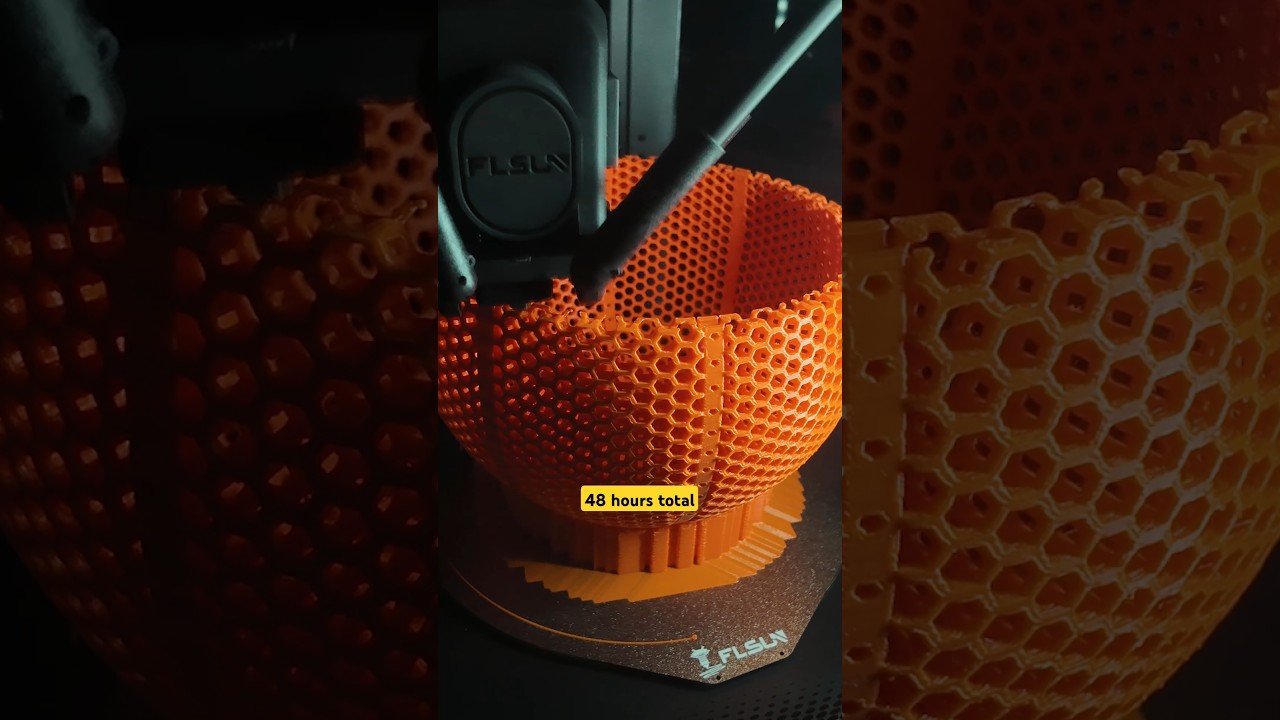 Я попробовал напечатать баскетбольный мяч на 3D-принтере... #3dprinting