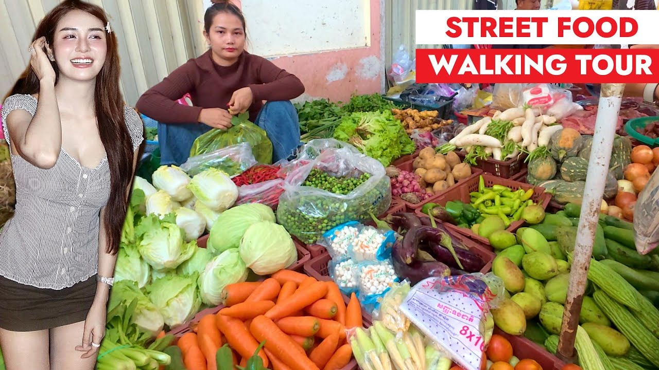 The ULTIMATE Street Food Tour | Best Walking Food Tour in Cambodia 2026