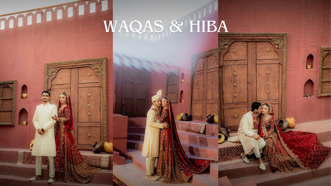 Waqas & Hiba | Pakistani Barat Highlights | Portraitsbynabeel