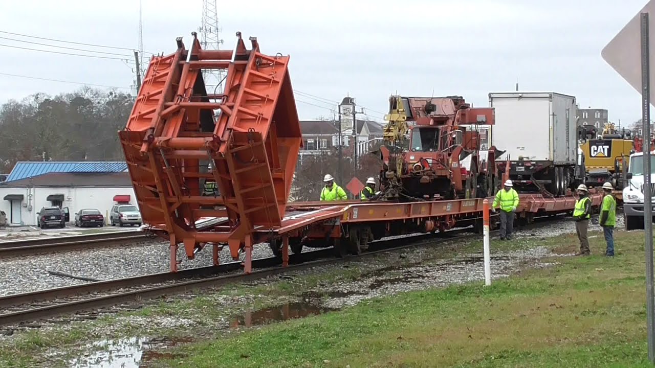 The Norfolk Southern M.O.W Rail Gang is here in Douglasville  Ga. 1-3-2022