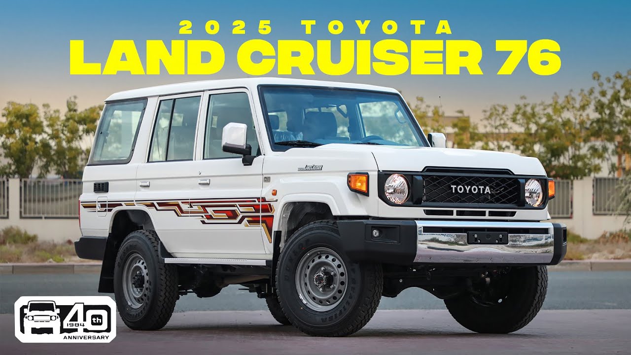 2025 Toyota Land Cruiser 76 4.0L Manual – Ultra Legendary Off-Road Beast!