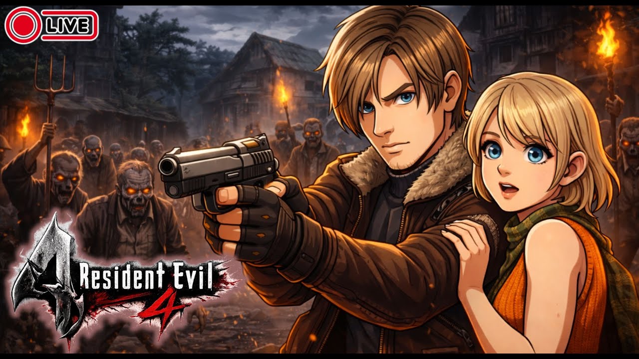 😱 ESSE TERROR NÃO ENVELHECE! | Resident Evil 4 HD AO VIVO 🧟‍♂️