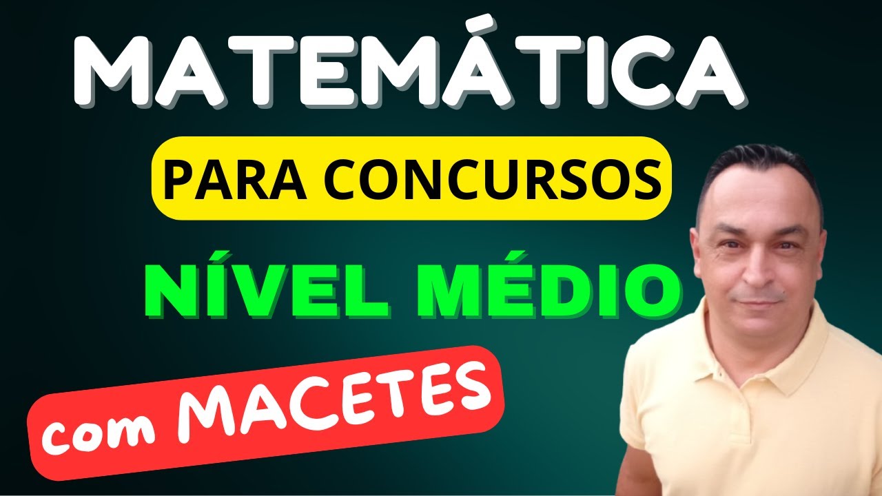 É ISSO QUE CAI NA PROVA! LINGUAGEM SIMPLES PRA VOCÊ ENTENDER. NÃO ERRE MAIS! MMC, MDC, FRAÇÃO, %...