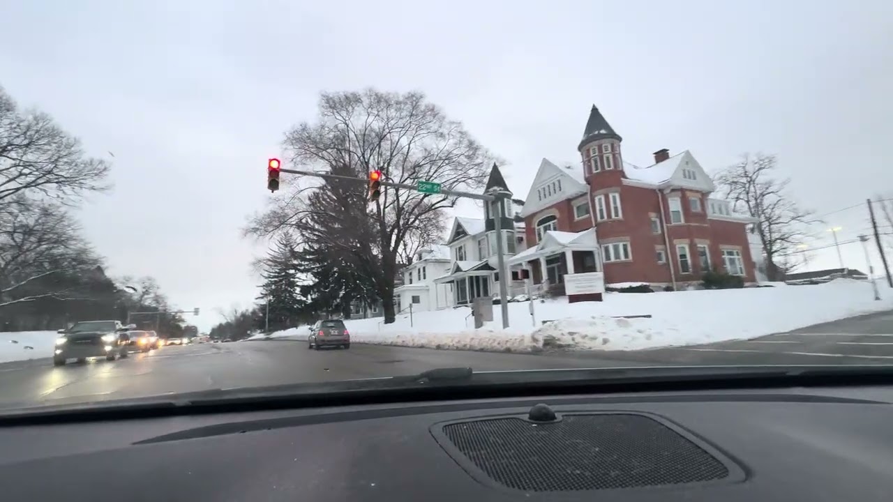 Running errands after work 
