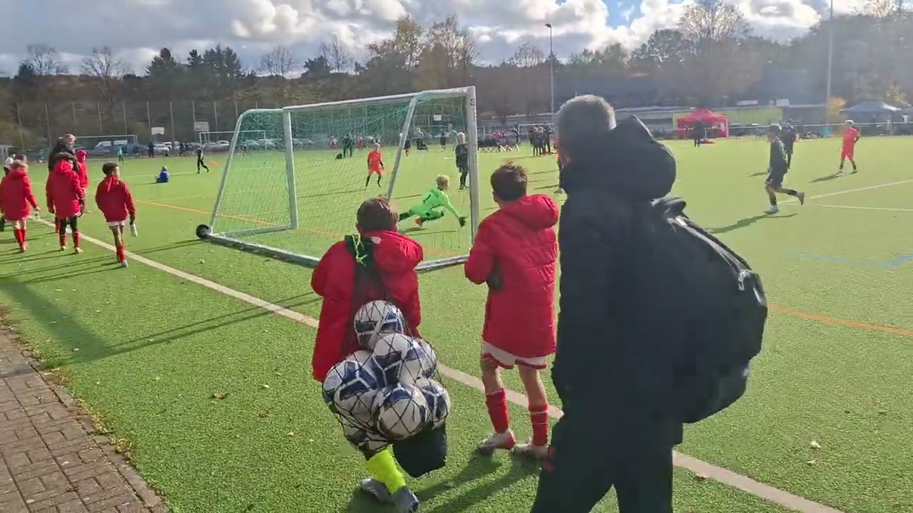 Tor von Noe mit Footrebel U11 vs Worms U11 beim int. ⚽️-Turnier in Saarbrücken