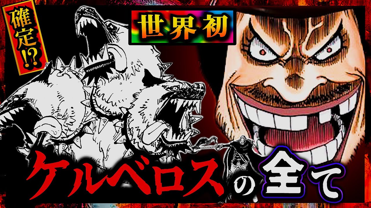【ワンピースドロピザ】ケルベロスの全てです。34