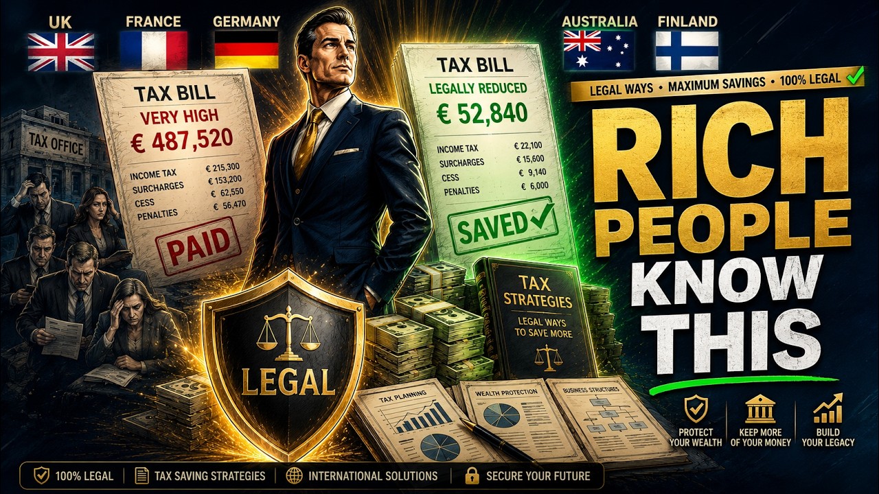 How Millionaires Reduce Taxes Without Getting Into Trouble ( Rich People Savings)