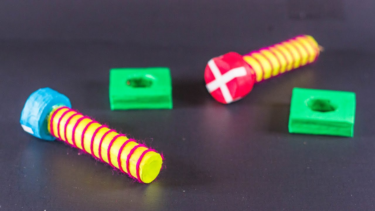 Science Projects | Nut And Bolt Model