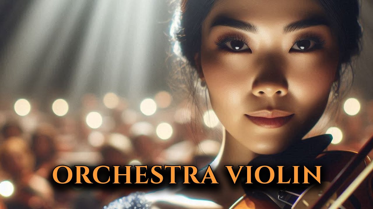 Music for Study and Concentration - Solo Violin Performance in the Elegant Classical Hall (1 Hour)