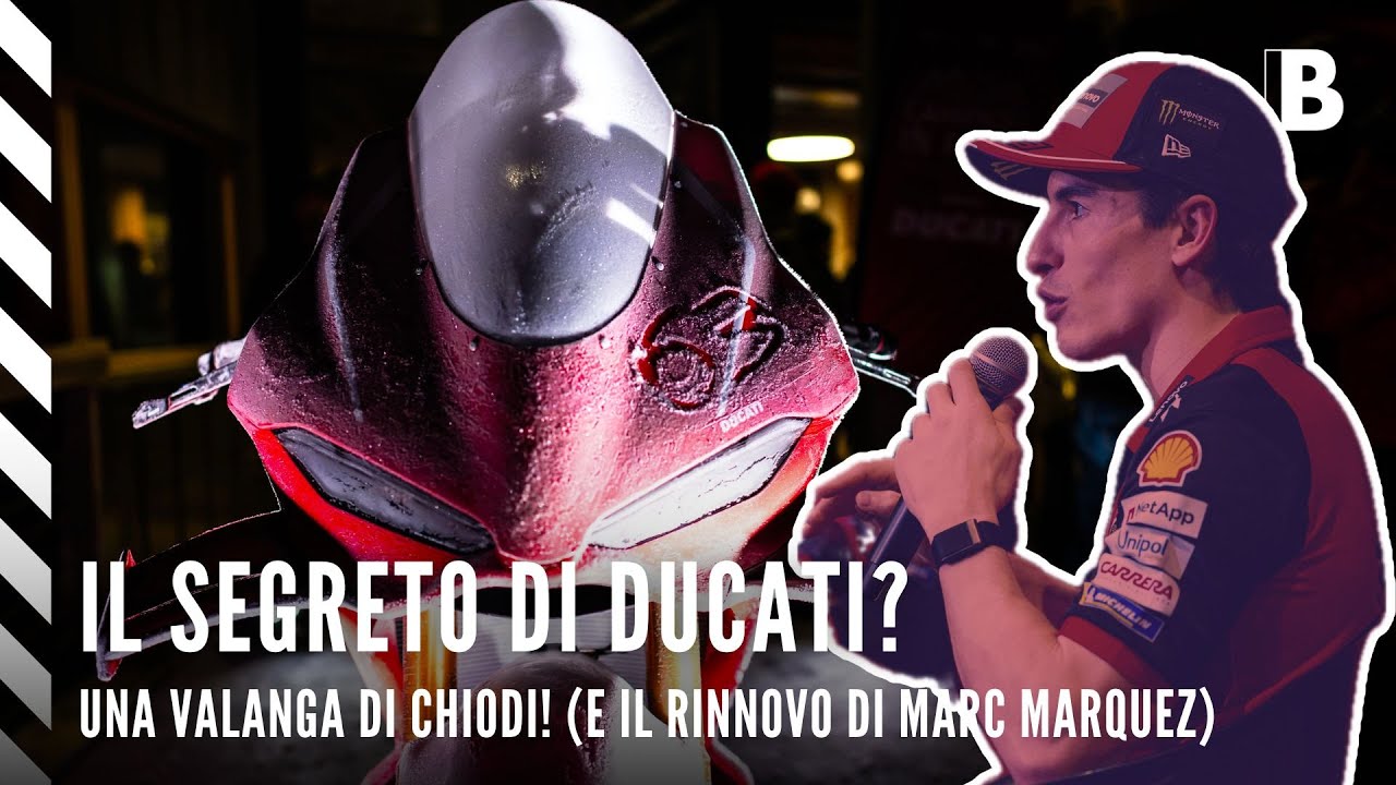I chiodi di MARC e PECCO, il RINNOVO di MARQUEZ e cent'anni di STORIA: Questa è la DUCATI 2026