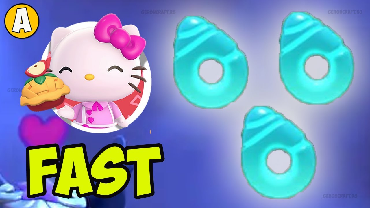 How to find BLUE POWER CRYSTALS in Hello Kitty Island Adventure (EASY, 2025)