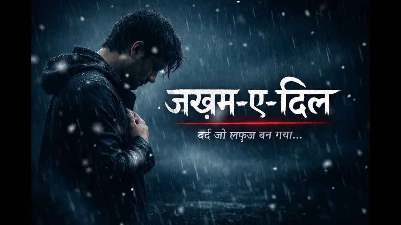 ज़ख़्म-ए-दिल इतना गहरा है कि दिखता नहीं,दर्द रोज़ सहते हैं,.. 💔..... 💔# subscribe# like👍