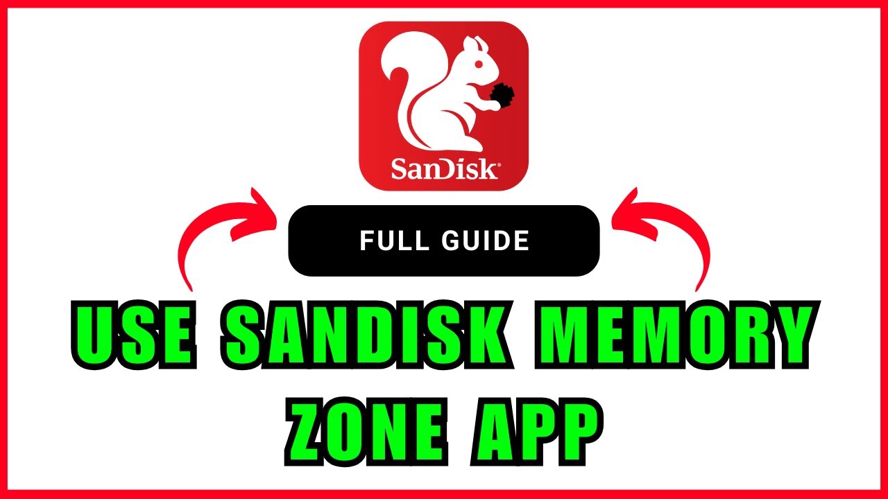 Как пользоваться приложением Sandisk Memory Zone | Пошаговая инструкция