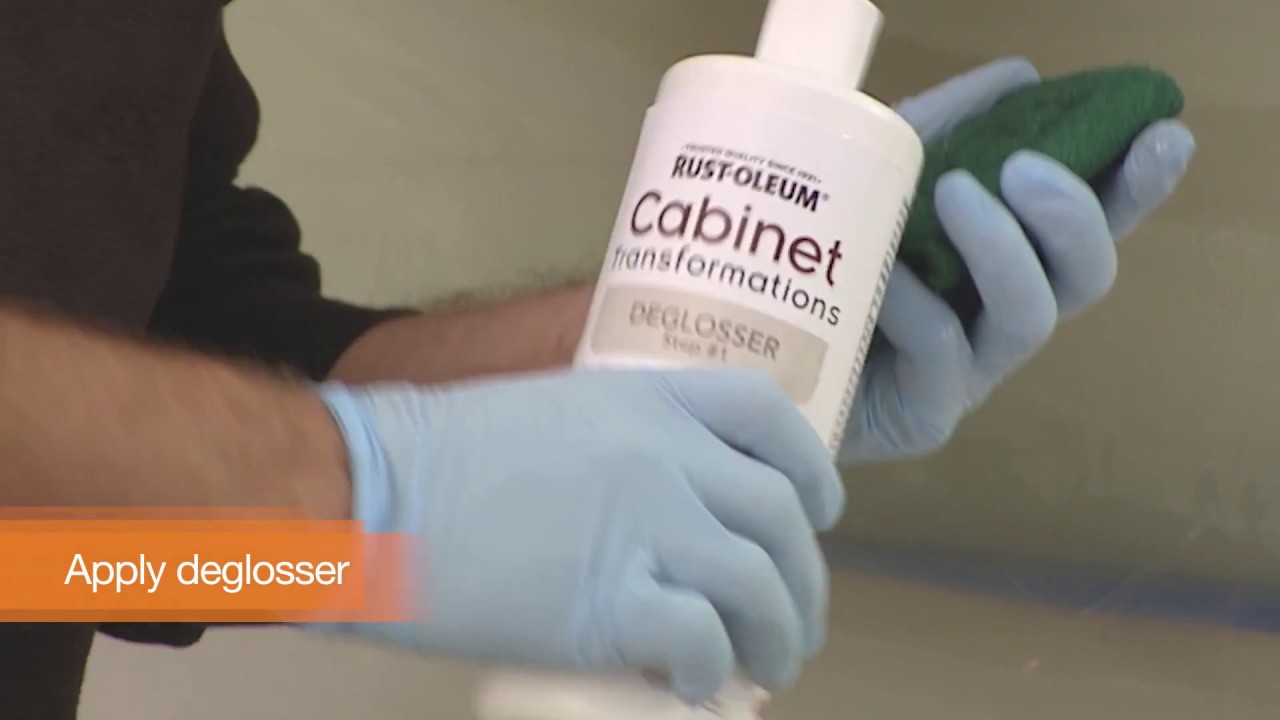 Refinishing Cabinets With Rust-Oleum