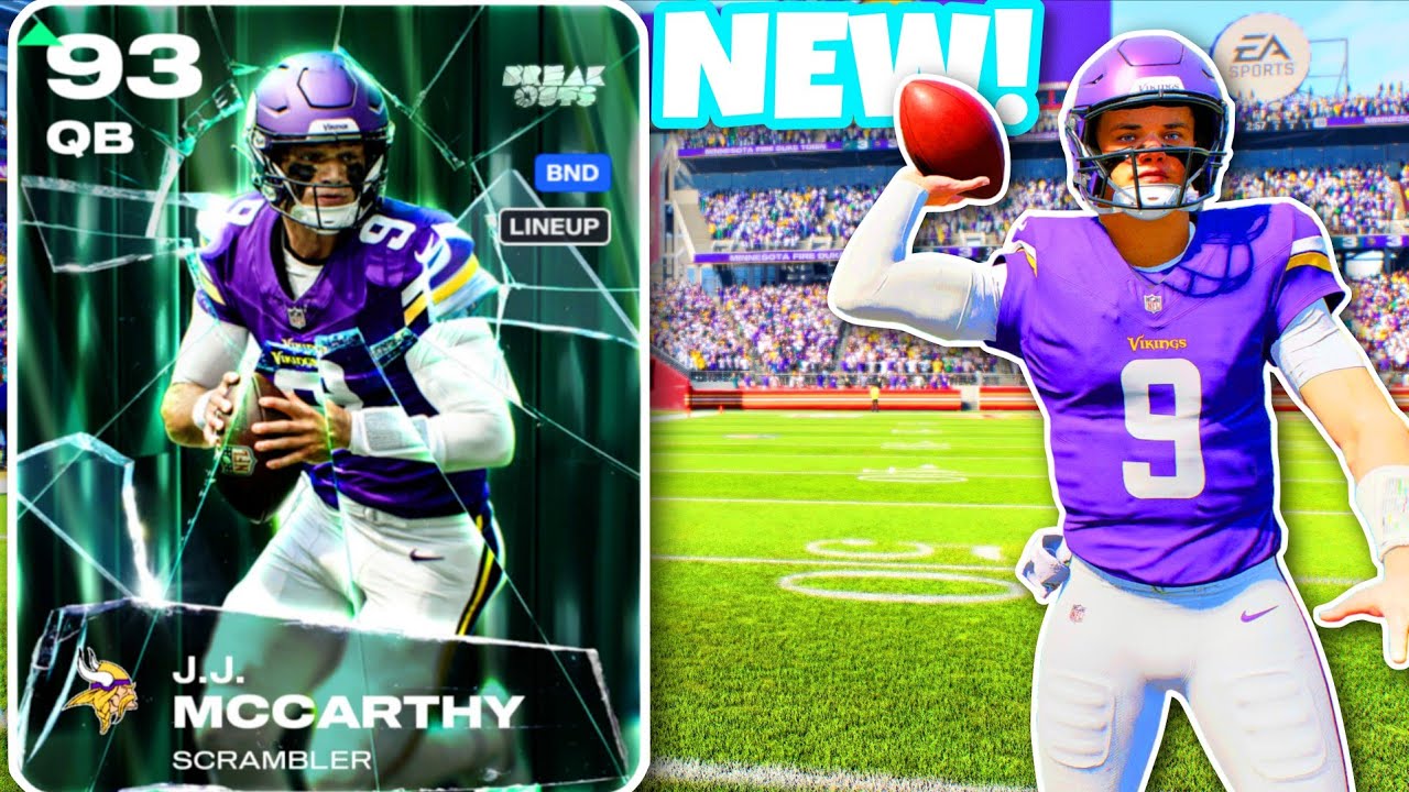 *новое* 91 Дж. Дж. МАККАРТИ НЕОСТАНОВИМ в MADDEN 26 Ultimate Team!