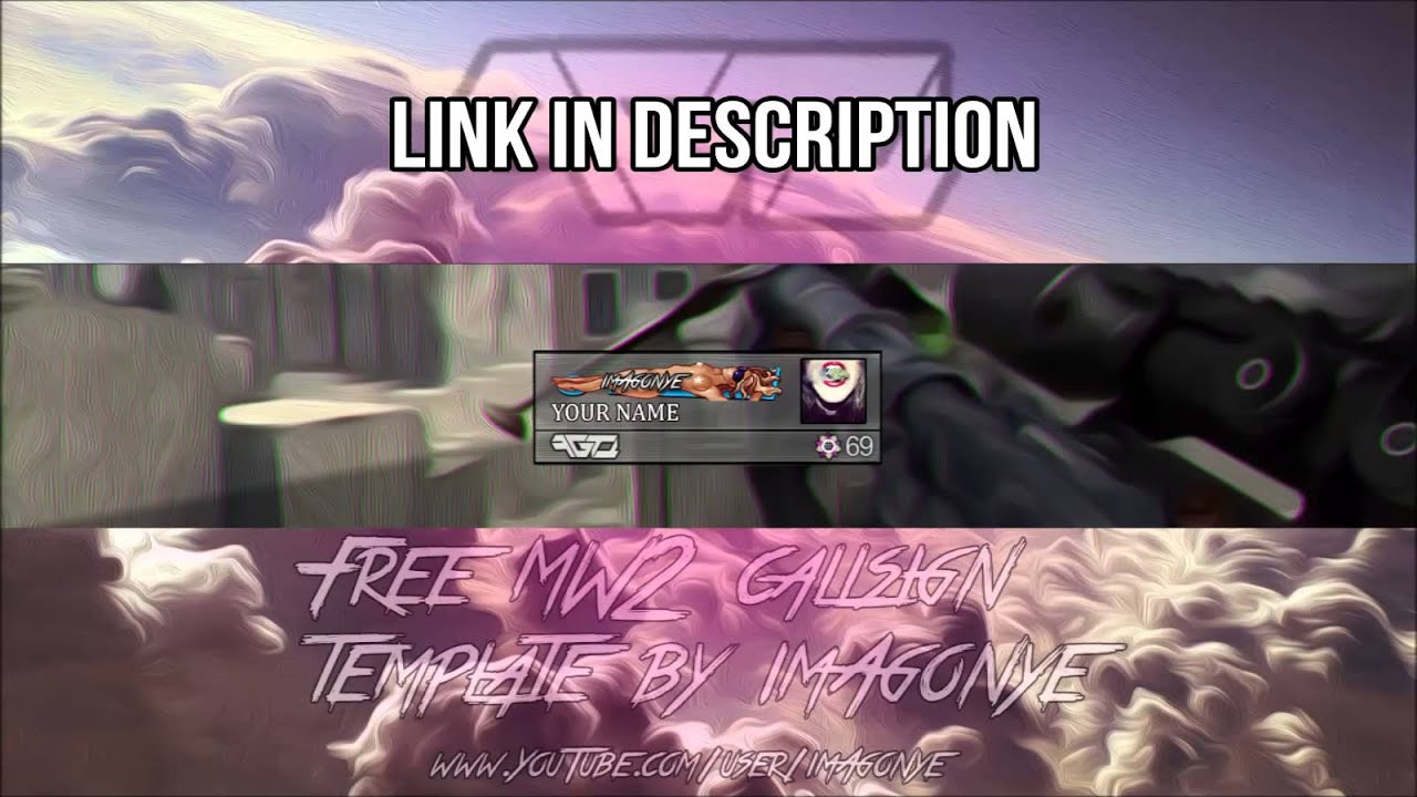 Agonye Free MW2 Callsign Template