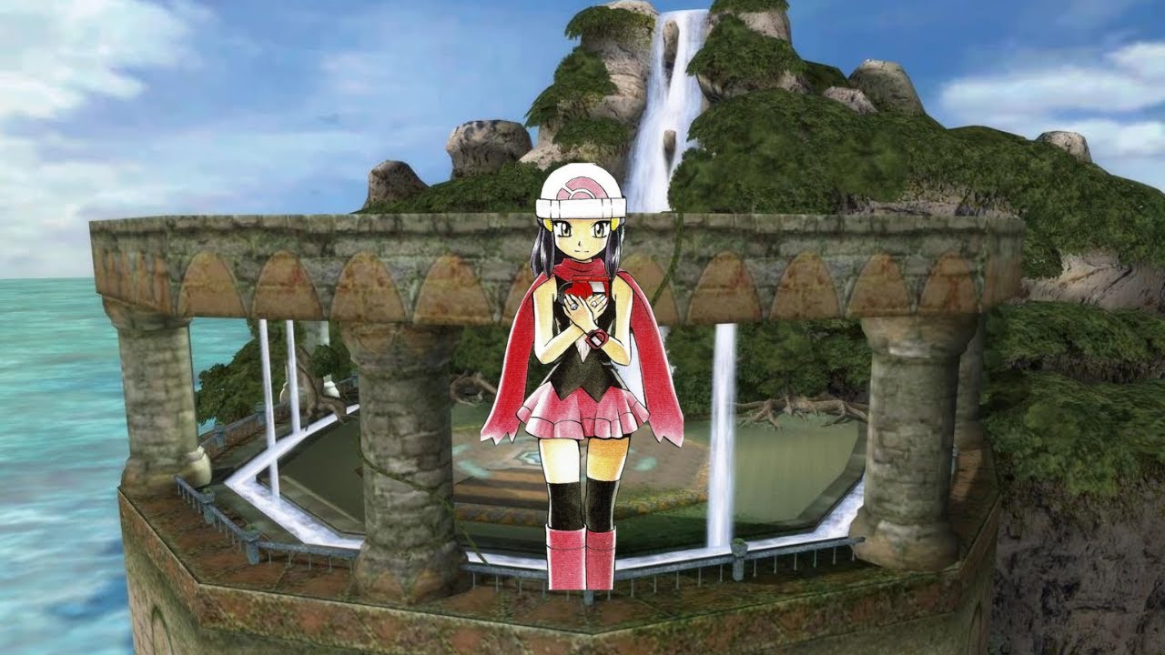Pokemon battle revolution waterfall colosseum with Platinum manga