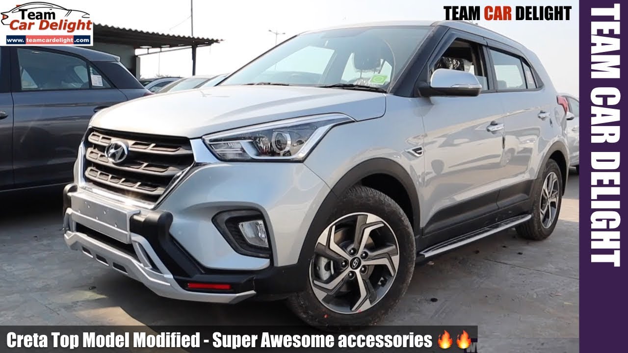 Hyundai Creta 2018 Modification Top Model - All Interior,Exterior Accessories with Price