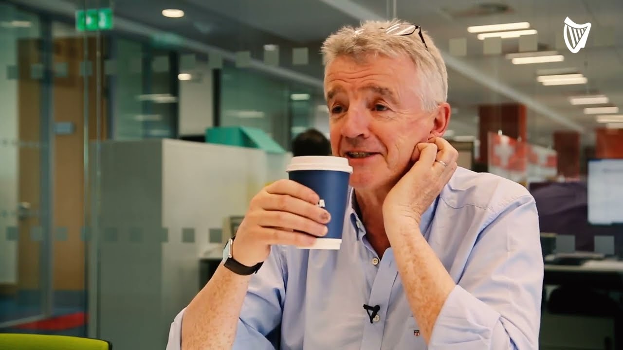 Michael O’Leary vows that his children will not “inherit a bundle of money”