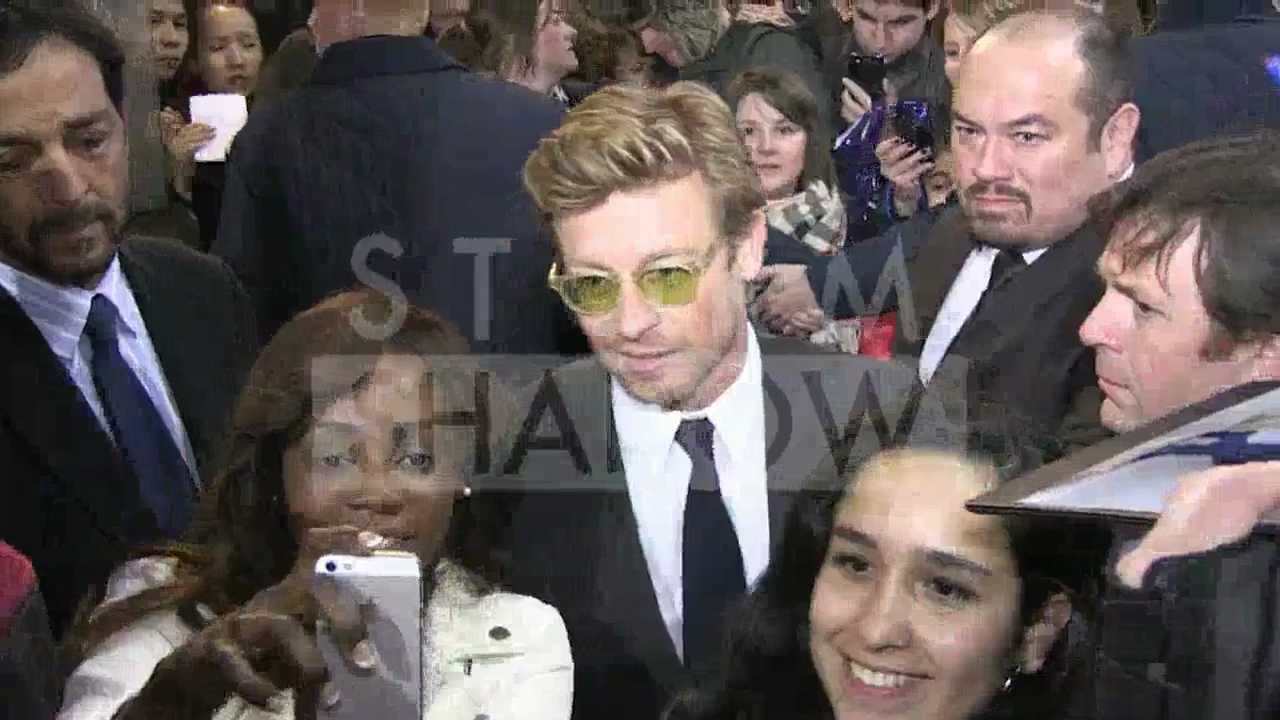 GORGEOUS Simon Baker at the premiere of 