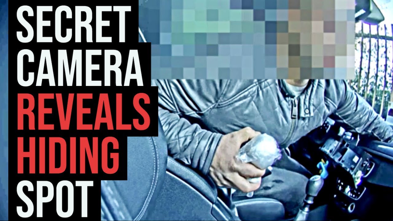 Gang's ingenious secret hiding spot revealed by hidden camera 🚗