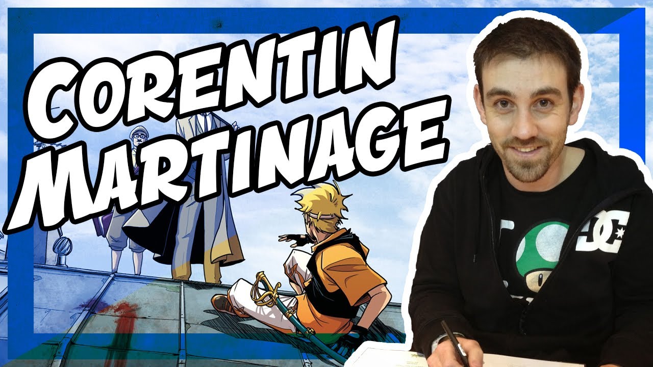 Corentin Martinage, dessinateur fidèle - BD'dicace