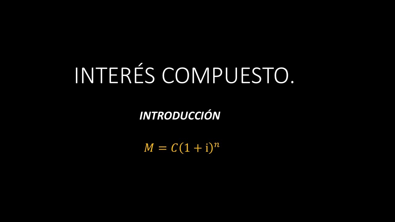 15. INTERES COMPUESTO