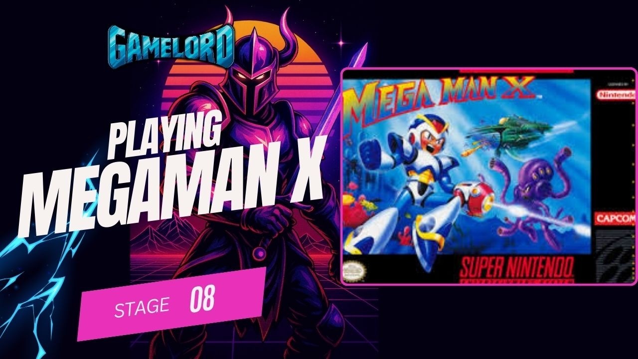MEGAMAN X (1993) Stage 08 Sting Chameleon