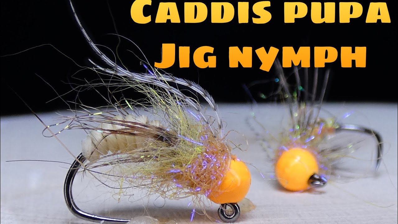 Fly tying CADDIS PUPA JIG NYMPH by Jorge G