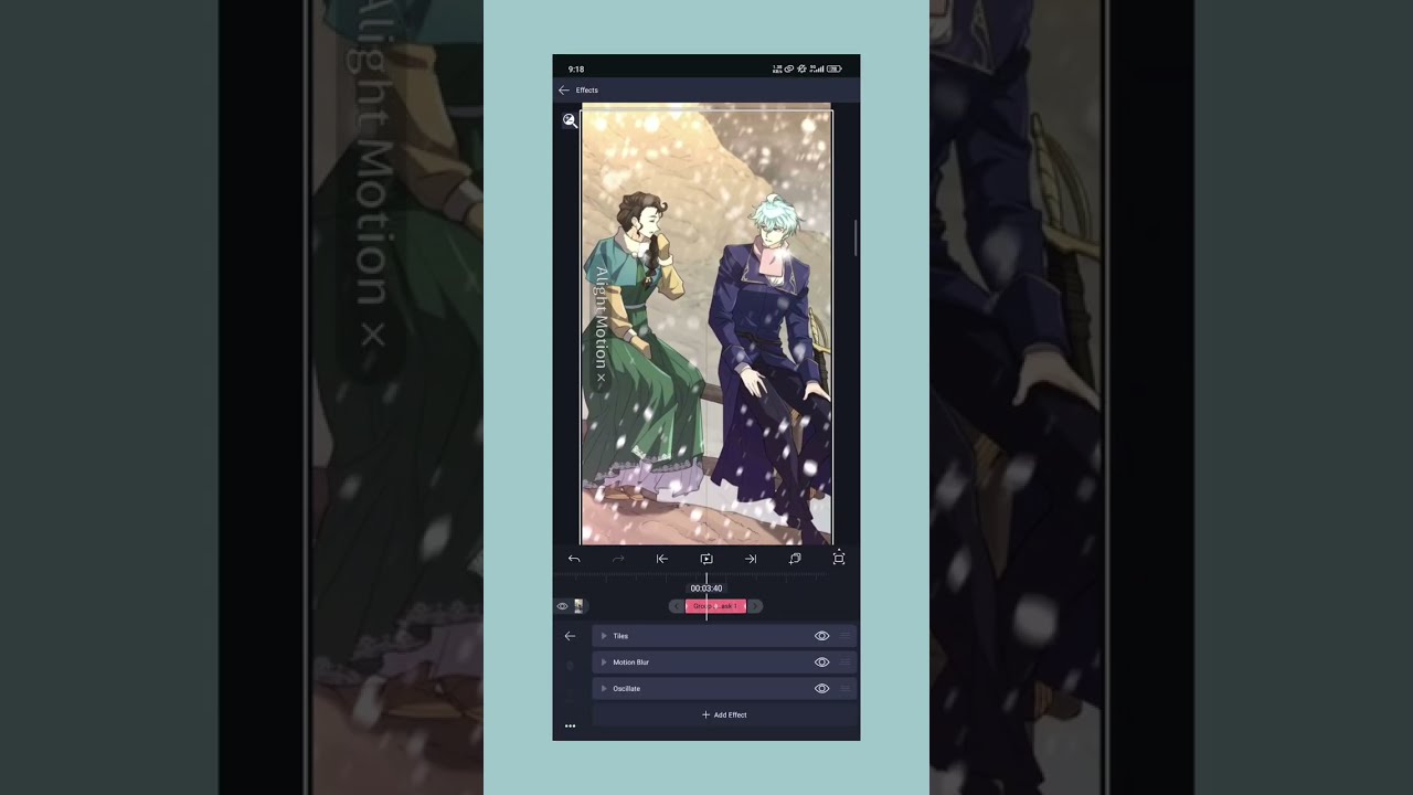 Vertical basics transitions alight motion (manhua / manhwa) edit tutorial