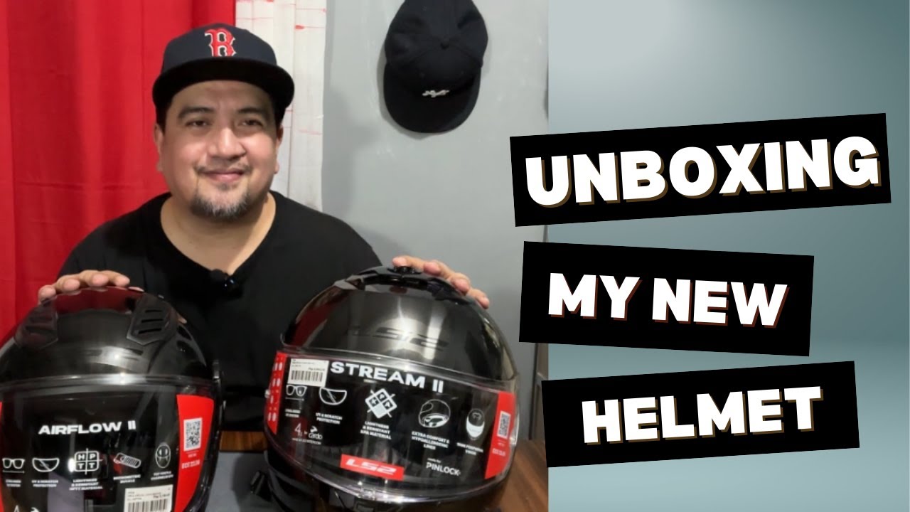 Bagong luma!!! LS2 Stream 2 FF808 Jeans Titanium Unboxing