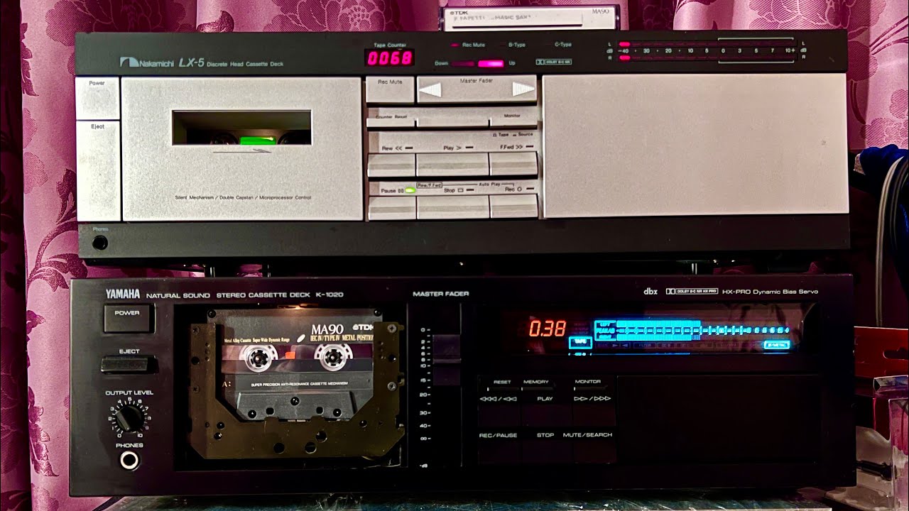 Битва. Yamaha K-1020 против Nakamichi LX-5