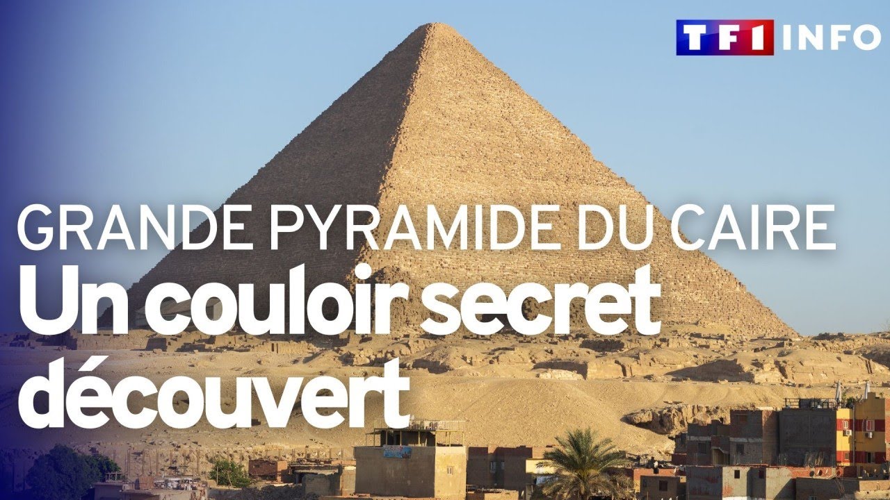 Un passage cach&eacute; de 9 m&egrave;tres de long d&eacute;couvert dans la Grande Pyramide du Caire