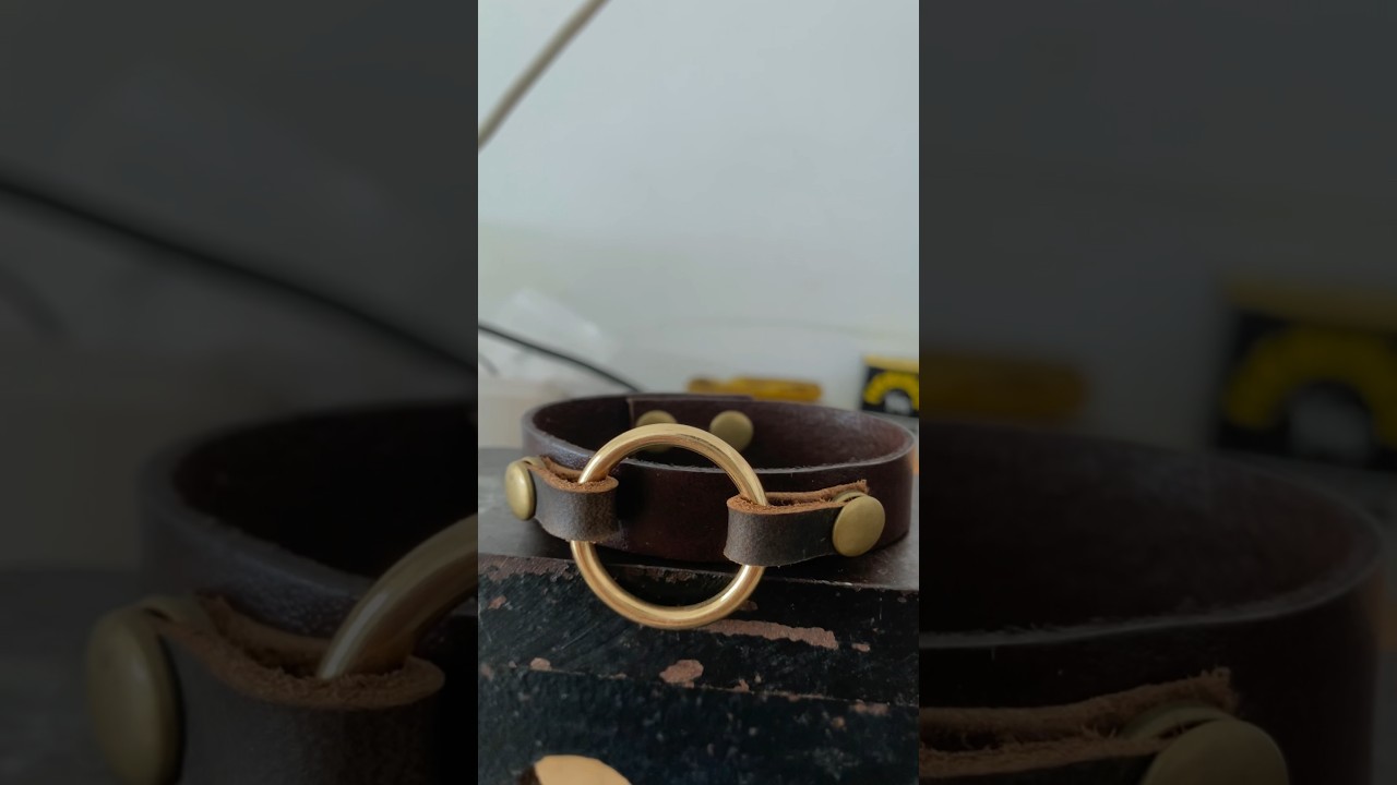 #bdsm #bdsmbracelet #diycrafts #bracelet #genuineleather