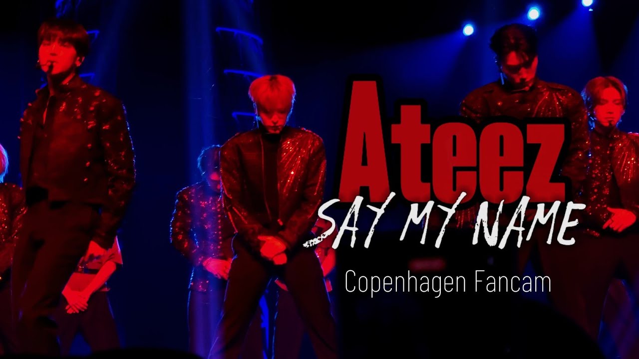 Ateez - Say My Name Live (Towards The Light Tour Copenhagen) 2025 Full Cam