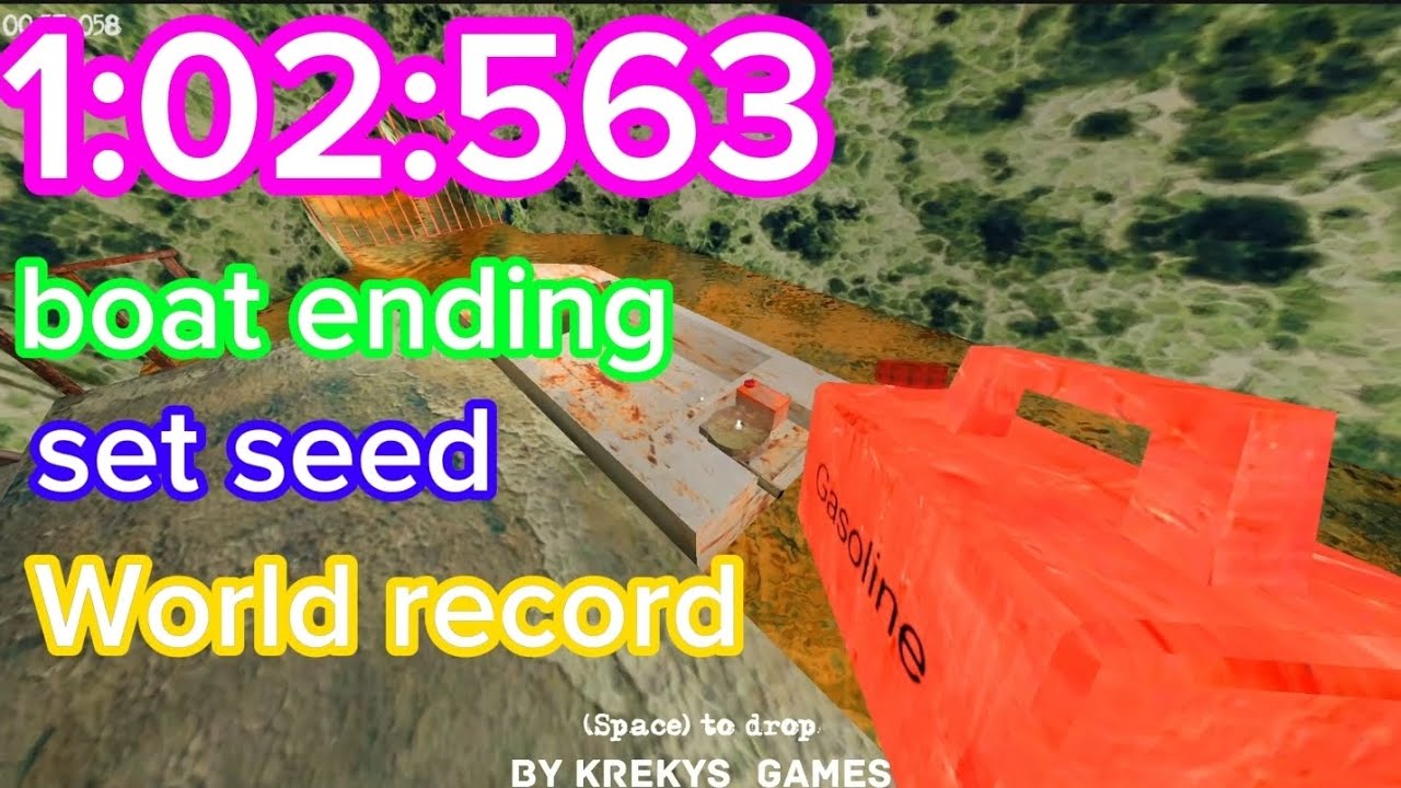 Granny 2: enhanced | 1:02:563 | boat ending | set seed | WR
