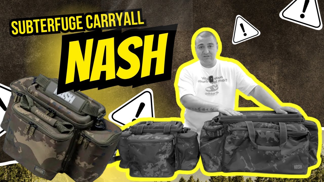 Новинки от Nash. Сумки Nash Subterfuge Carryall. #carpdesign #carpfishing
