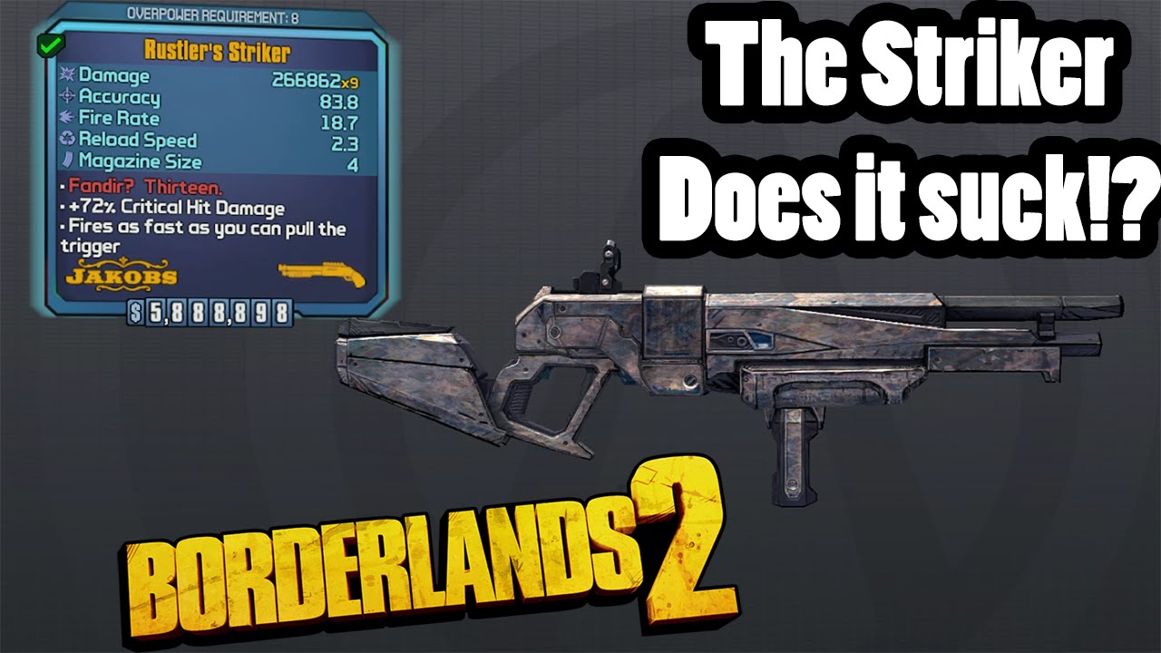Borderlands 2: Legendary Jakobs Striker- Does it Suck?