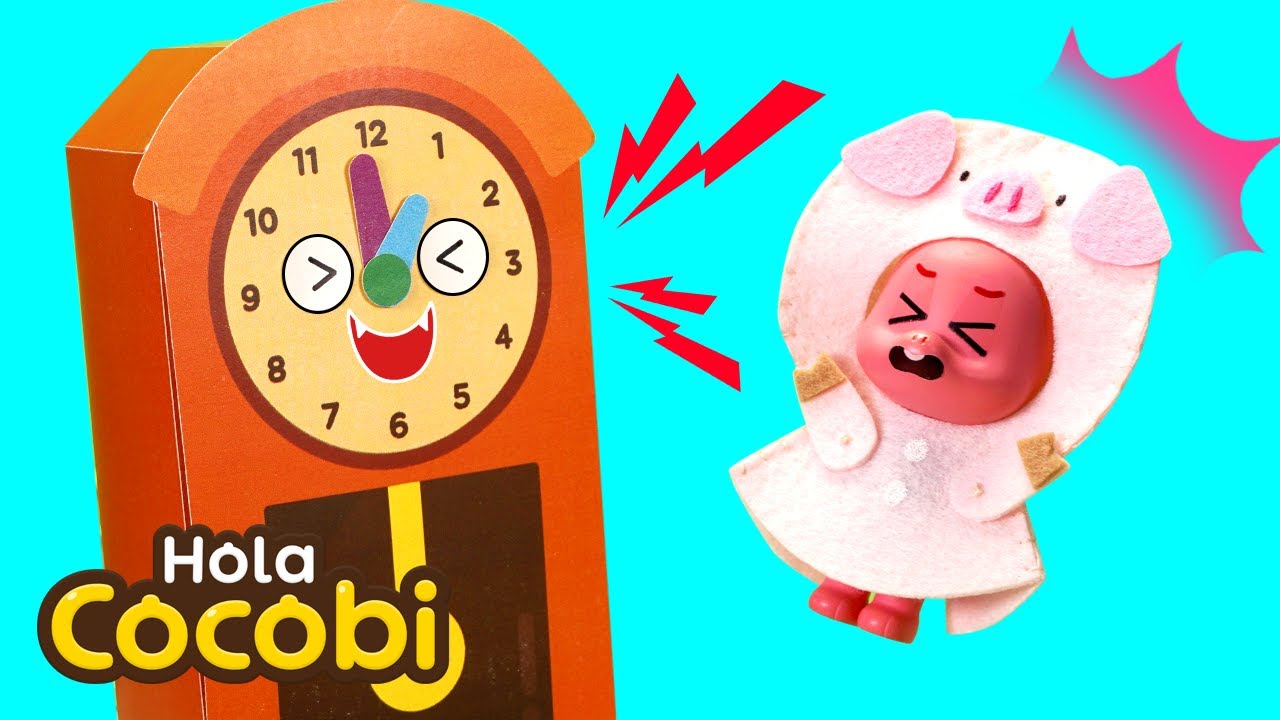 Hickory Dickory Dock⏰ Canciones para Niños | Kids Song | Hola Cocobi