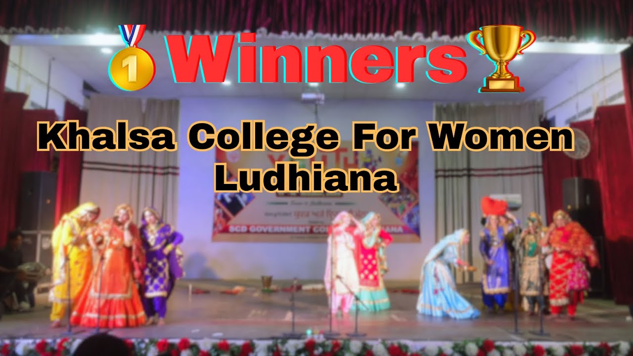 🥇Winners🏆GIDDHA | Khalsa College For Women Ludhiana | PU Ludhiana Zone Youthfest 2025