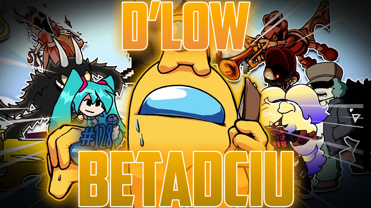 Friday Night Funkin' - 🎶 D'Low, BETADCIU (But Every Turn A Different Cover Is Used)