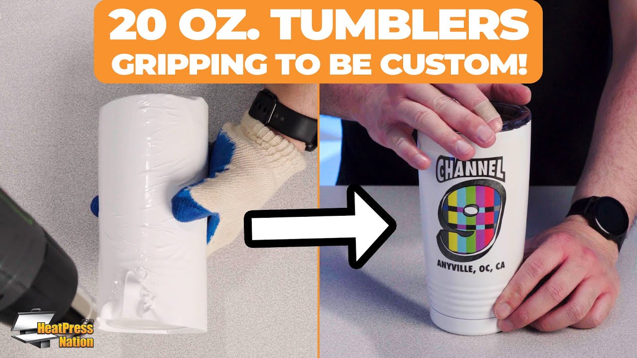 Sublimate These 20 Oz. Ringneck Tumblers With An Oven