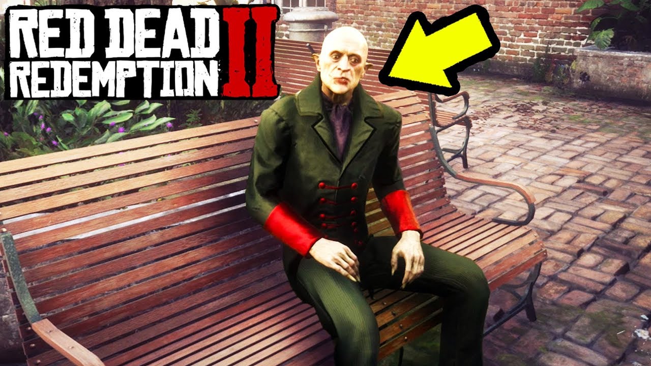 What Happens If You Let The Vampire Live in RDR2? RDR2 Easter Egg Vampire!