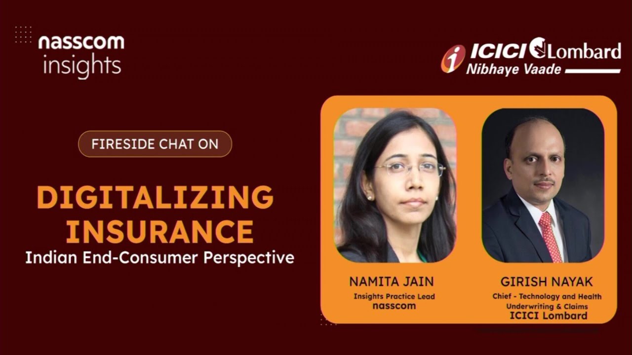 Nasscom Future Forge 2023 | Digital Insurance Adoption in India | Girish Nayak | Namita Jain