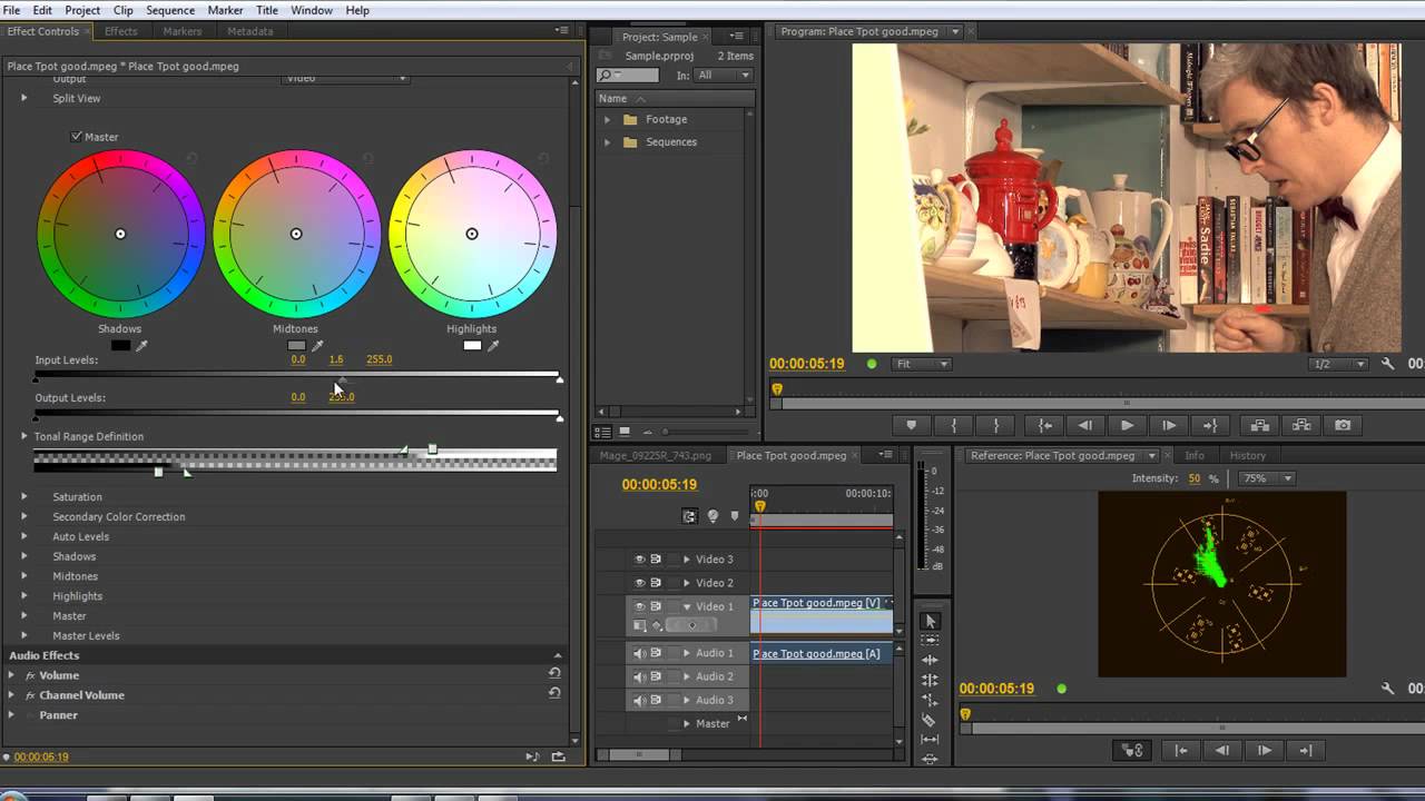 Premiere Pro CS6 Techniques: 54 Color EIGHT: Color Corrector