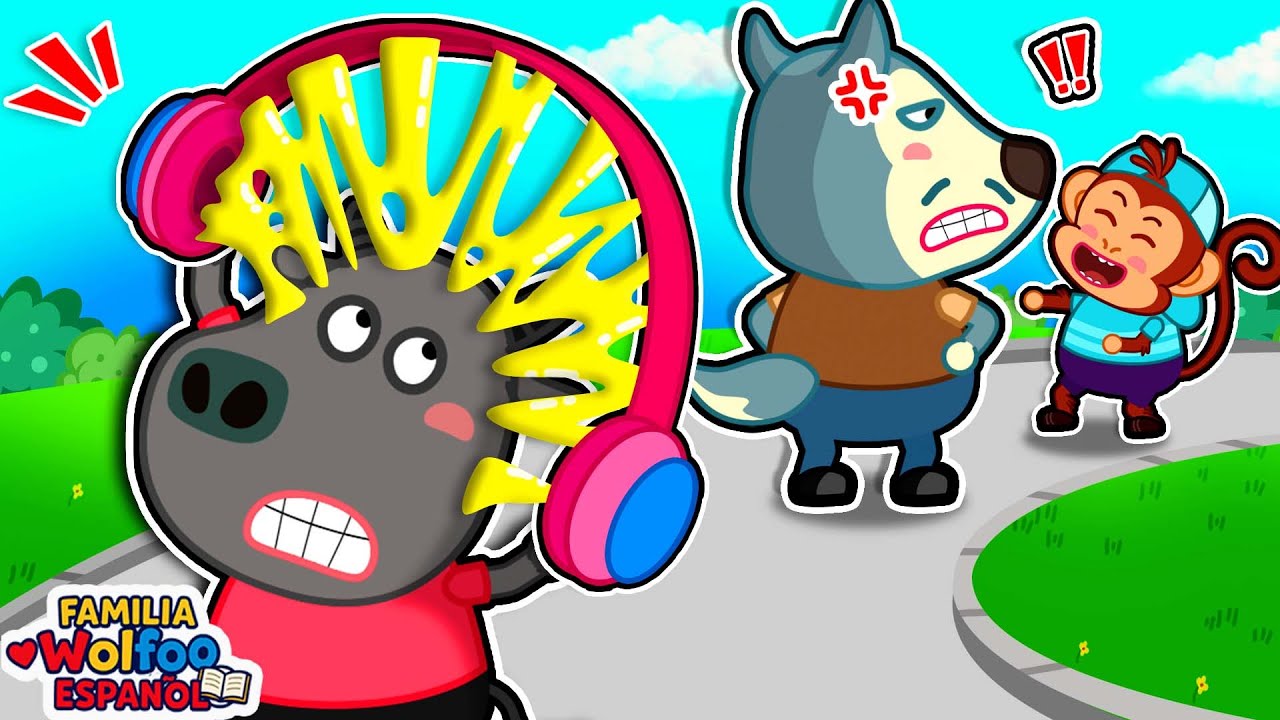 Familia Wolfoo Español | No Seas Matón a Tu Amigo - Dibujos Animados Educativos
