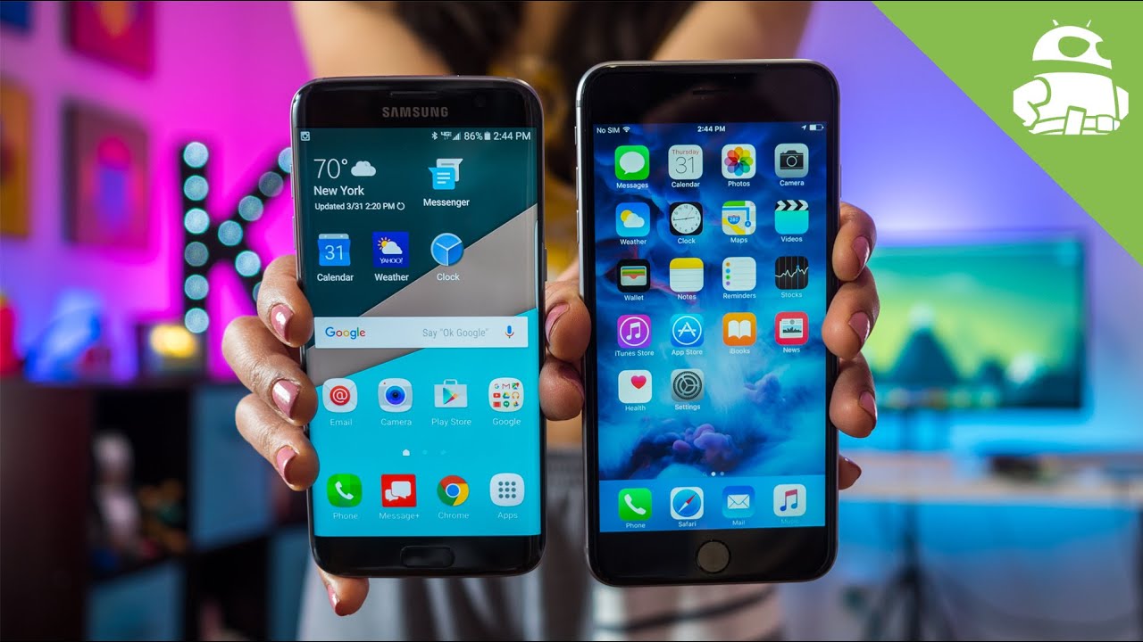 Samsung Galaxy S7 Edge vs iPhone 6s Plus