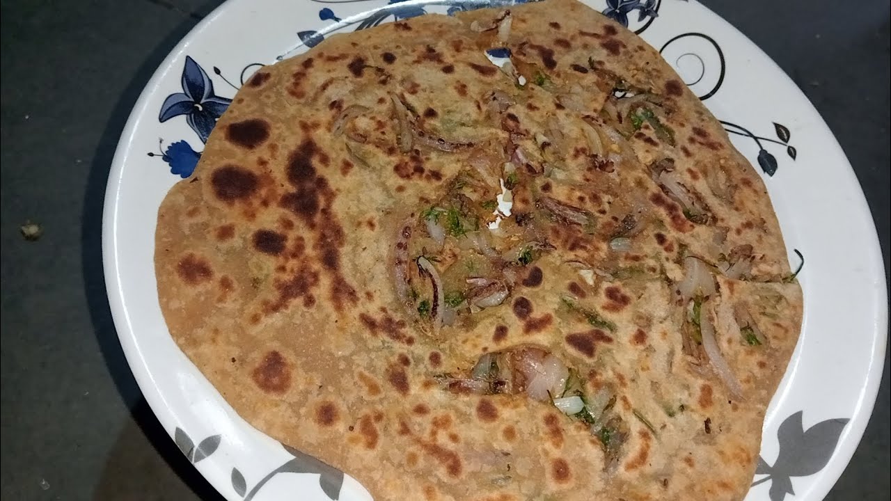 Pyaj ka paratha #Taslim ke channel per #aasan tarike se #Taslim Sayyad #