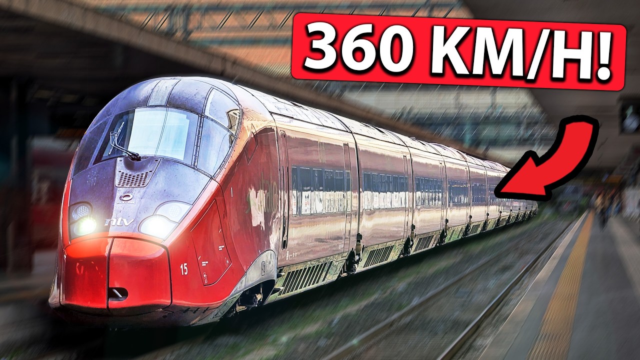 Rome to Milan NONSTOP in UNDER 3 HOURS on Italo&rsquo;s FASTEST High-Speed Train! (First Class Review)