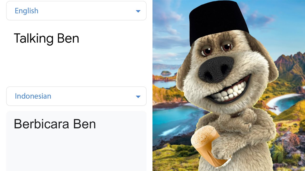 Talking Ben in different languages meme